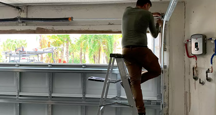 Garage Door Tension Spring Replacement in Coral Springs, FL