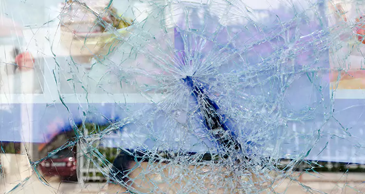 Cracked Glass Balcony Door Repair in Coral Springs, FL