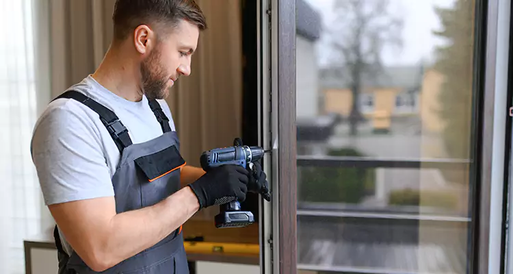 Sliding Screen Door Handle Repair in Coral Springs, FL